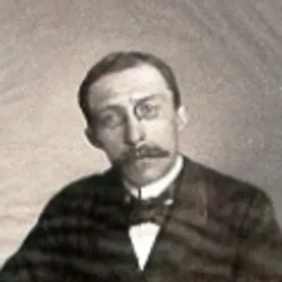 Portrait Albert Samain, Poète français