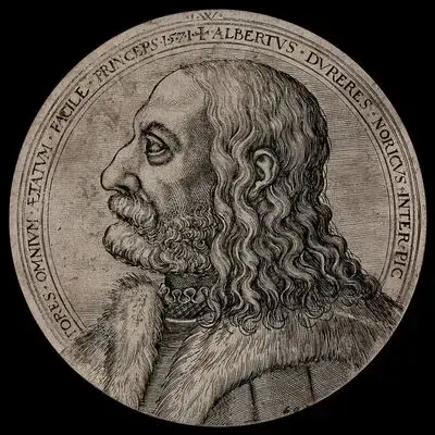 Portrait Albrecht Dürer, Peintre, graveur et théoricien allemand