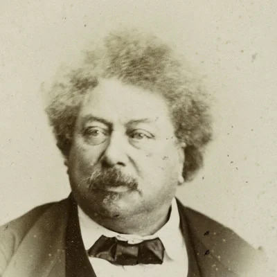 Portrait Alexandre Dumas, Romancier et dramaturge français