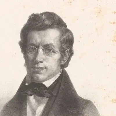 Portrait Alexandre Vinet, Théologien et critique littéraire suisse