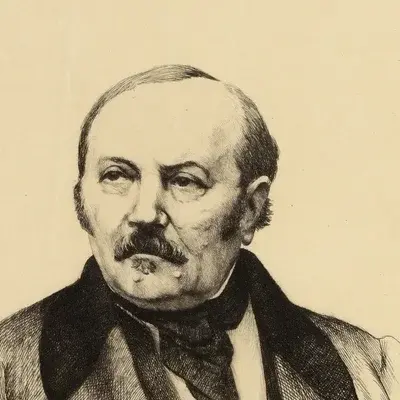 Portrait Allan Kardec, Pédagogue et auteur français