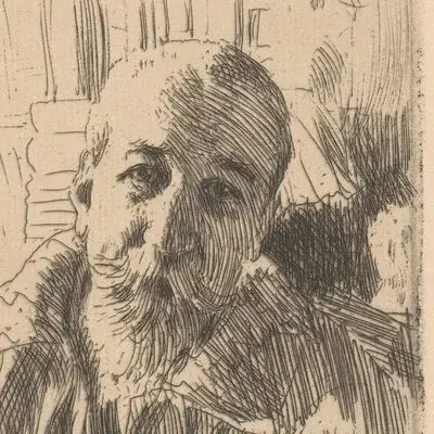 Portrait Anatole France, Écrivain et critique littéraire français