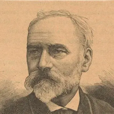 Portrait André Theuriet, Poète, romancier et auteur dramatique français