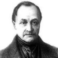 Portrait Auguste Comte, Philosophe français