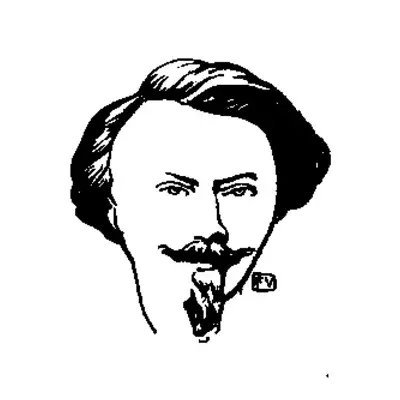 Portrait Auguste De Villiers De L'isle Adam, Écrivain et dramaturge français