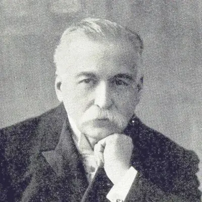 Portrait Auguste Escoffier, Chef cuisinier et auteur français