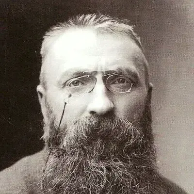 Portrait Auguste Rodin, Sculpteur français