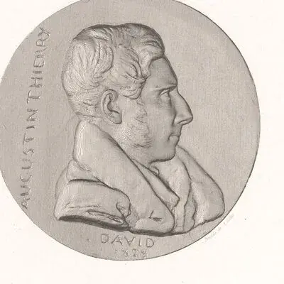 Portrait Augustin Thierry, Historien français