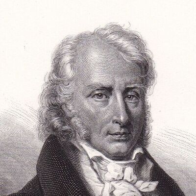 Portrait Benjamin Constant, Écrivain et penseur politique franco-suisse