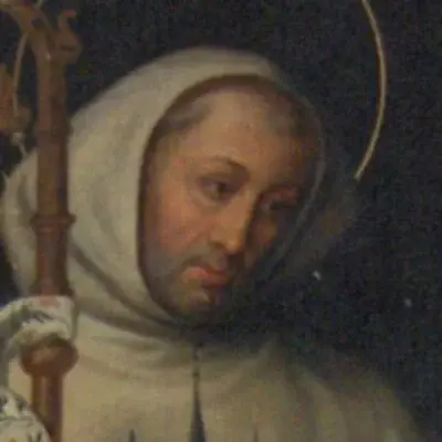 Portrait Bernard De Clairvaux, Abbé et théologien médiéval