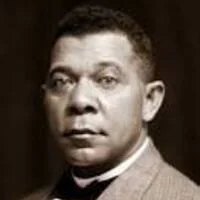 Portrait Booker T. Washington, Enseignant américain