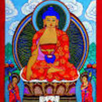 Portrait Bouddha, Chef spirituel