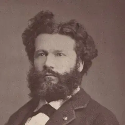 Portrait Camille Flammarion, Astronome et vulgarisateur français