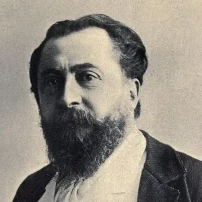 Portrait Catulle Mendès, Écrivain français