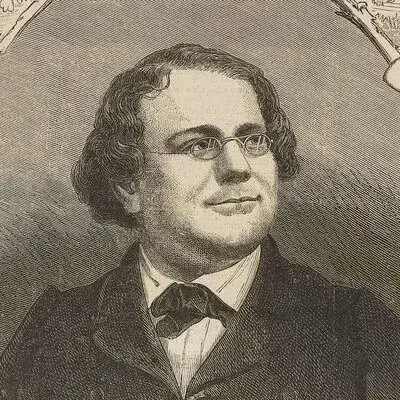 Portrait Charles Monselet, Écrivain, journaliste et critique français