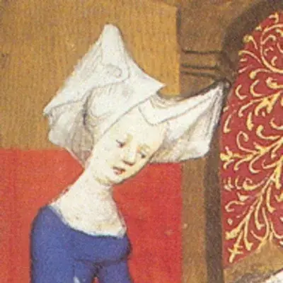 Portrait Christine De Pizan, Femme de lettres et philosophe du moyen âge