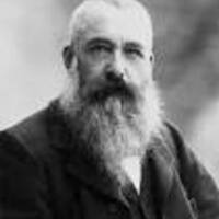 Portrait Claude Monet, Peintre impressionniste français