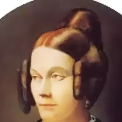 Portrait Comtesse De Ségur, Écrivaine française de littérature pour la jeunesse