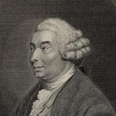 Portrait David Hume, Philosophe et historien écossais