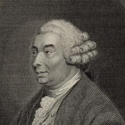 Portrait David Hume, Philosophe et historien écossais