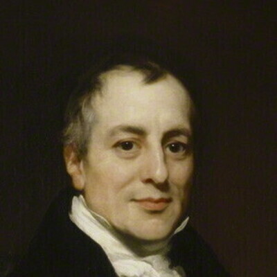 Portrait David Ricardo, Économiste britannique