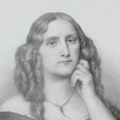Portrait Delphine De Girardin, Romancière et journaliste française