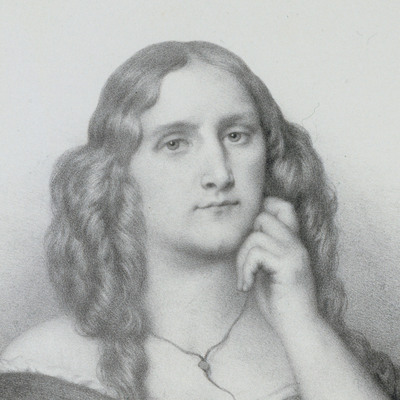 Portrait Delphine De Girardin, Romancière et journaliste française