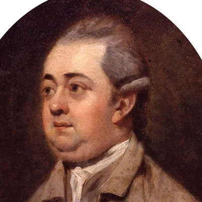 Portrait Edward Gibbon, Historien britannique