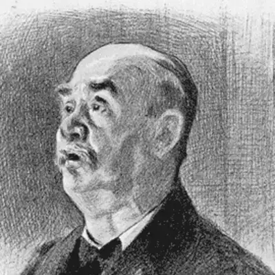 Portrait émile Gebhart, Historien d’art et critique français