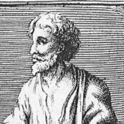 Portrait Empédocle, Philosophe grec