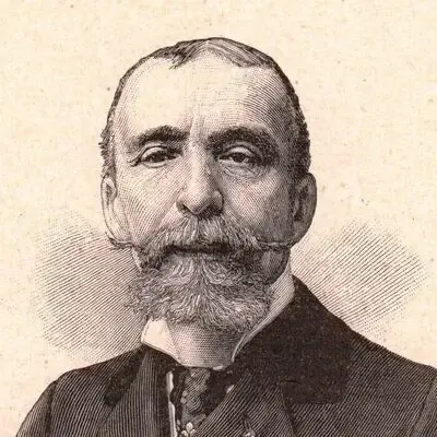 Portrait Ernest Daudet, Écrivain et journaliste français