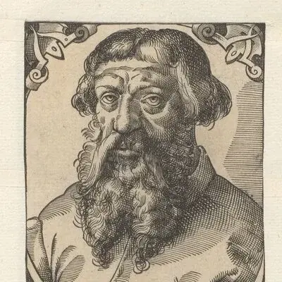 Portrait étienne Dolet, Humaniste, écrivain et imprimeur français