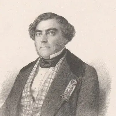 Portrait Eugène Sue, Romancier français