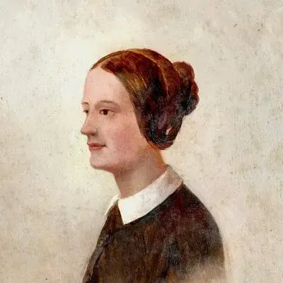 Portrait Eugénie De Guérin, Femme de lettres et diariste française