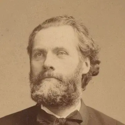 Portrait Ferdinand Domela Nieuwenhuis, Militant et penseur socialiste libertaire néerlandais