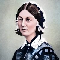 Portrait Florence Nightingale, Infirmière britannique