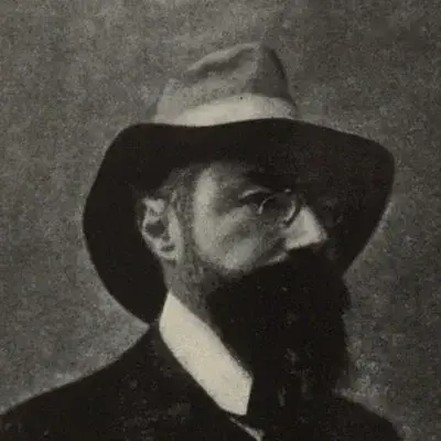 Portrait Francis Jammes, Poète et romancier français