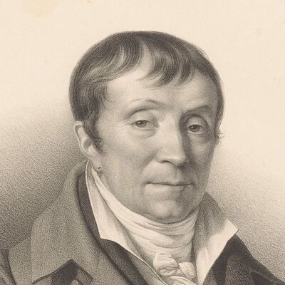 Portrait François Andrieux, Poète et auteur dramatique français