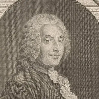 Portrait François Augustin Paradis De Moncrif, Écrivain et moraliste français