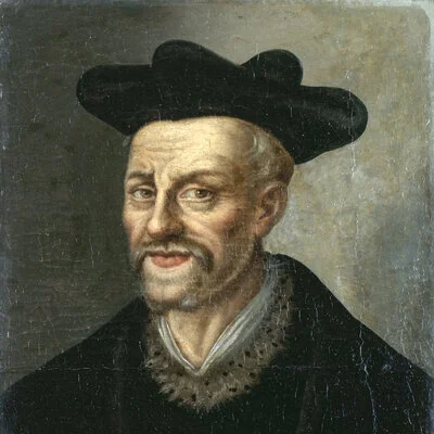 Portrait François Rabelais, Écrivain français de la renaissance