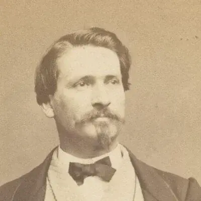 Portrait Frédéric Mistral, Poète provençal et mémorialiste