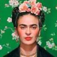 Portrait Frida Kahlo, Artiste peintre mexicaine