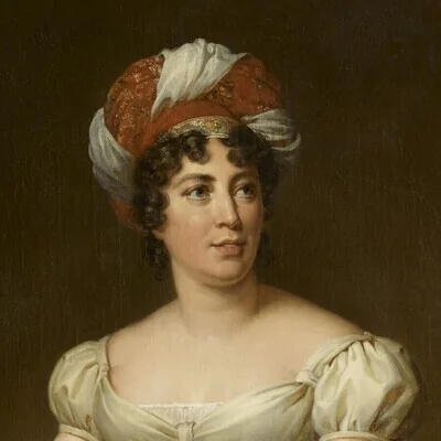 Portrait Germaine De Staël, Romancière et essayiste de langue française