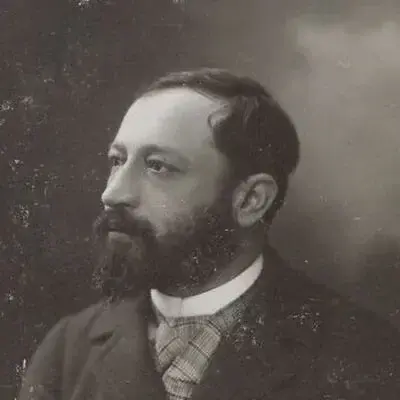 Portrait Gustave Kahn, Poète et critique d’art français