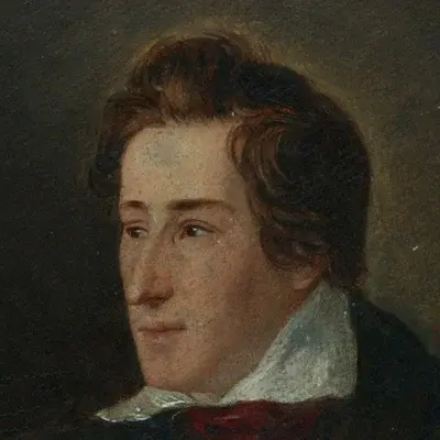 Portrait Heinrich Heine, Poète et écrivain allemand