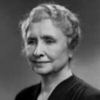 Portrait Helen Keller, Auteure américaine