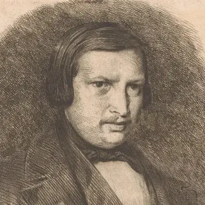 Portrait Hendrik Conscience, Romancier belge de langue néerlandaise