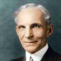 Portrait Henry Ford, Industriel américain