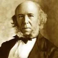 Portrait Herbert Spencer, Philosophe