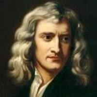 Portrait Isaac Newton, Mathématicien et physicien